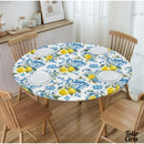 Toile cirée elastiquée motif citron