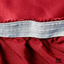 Toile cirée élastiquée unie