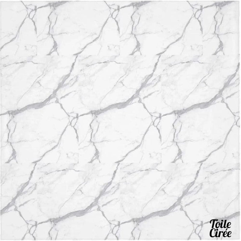 Toile cirée faux marbre