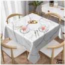 Toile cirée faux marbre