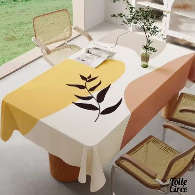 Toile cirée feuillage