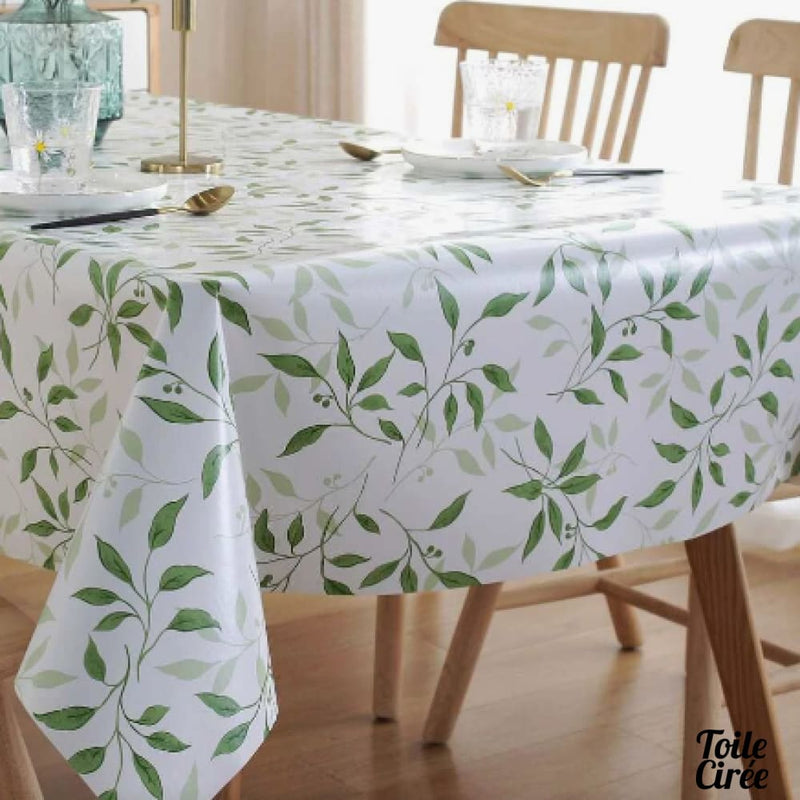 Toile cirée feuilles