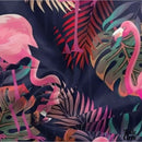 Toile cirée flamant rose