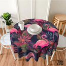 Toile cirée flamant rose