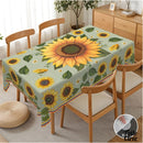 Toile cirée fleur de soleil