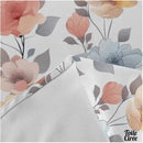 Toile cirée fleurs colorées