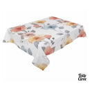 Toile cirée fleurs colorées