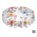 Toile cirée fleurs colorées