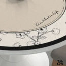 Toile cirée fleurs stylisées