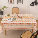 Toile cirée géométrique