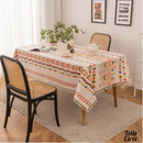 Toile cirée géométrique