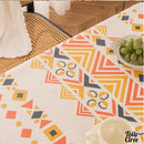 Toile cirée géométrique