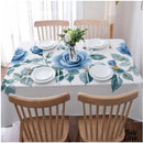 Toile cirée grosses fleurs