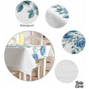 Toile cirée grosses fleurs