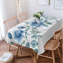 Toile cirée grosses fleurs