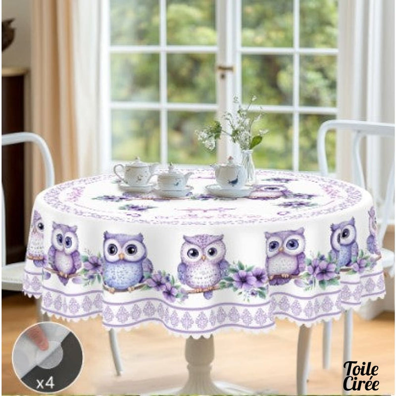 Toile cirée hibou