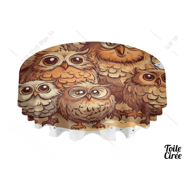 Toile cirée hibou