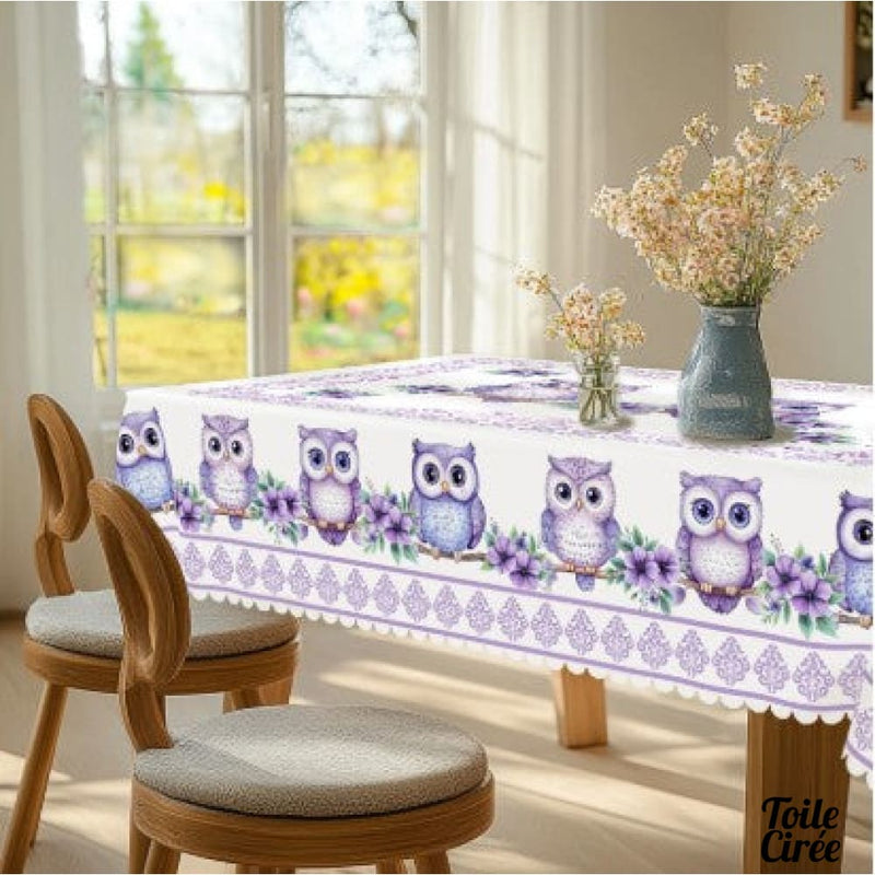 Toile cirée hibou