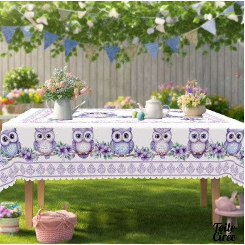 Toile cirée hibou