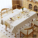 Toile cirée imprimée fleurs