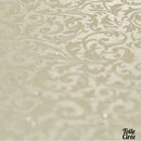 Toile cirée ivoire rectangulaire