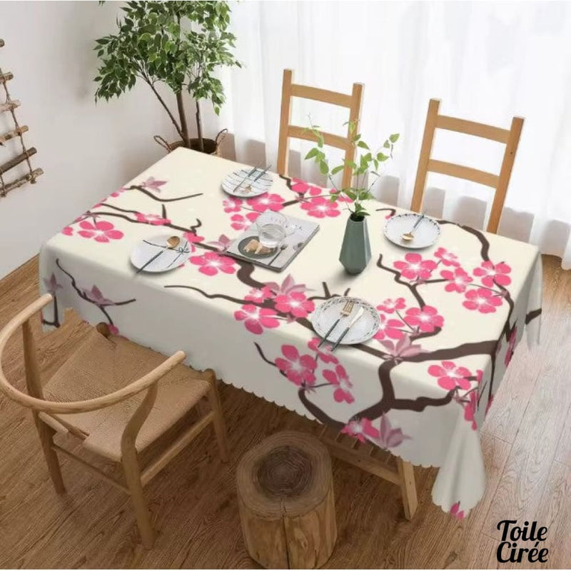Toile cirée japonisante