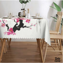 Toile cirée japonisante