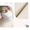 Toile cirée jaune-orange