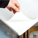 Toile cirée jaune pale