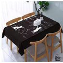 Toile cirée motif chats