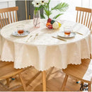 Toile cirée motif fleur