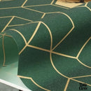 Toile cirée motif hexagones