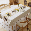 Toile cirée motif poisson