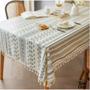 Toile cirée motifs géométriques