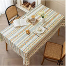 Toile cirée motifs géométriques