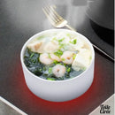 Toile cirée noire unie