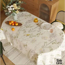 Toile cirée ovale 140 x 220