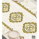 Toile cirée ovale 140x180