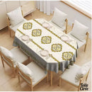 Toile cirée ovale 140x180