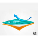 Toile cirée ovale 140x200 motif contemporain