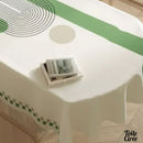 Toile cirée ovale 6 personnes