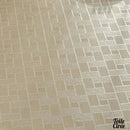 Toile cirée ovale motif geometriques