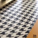 Toile cirée pied de poule