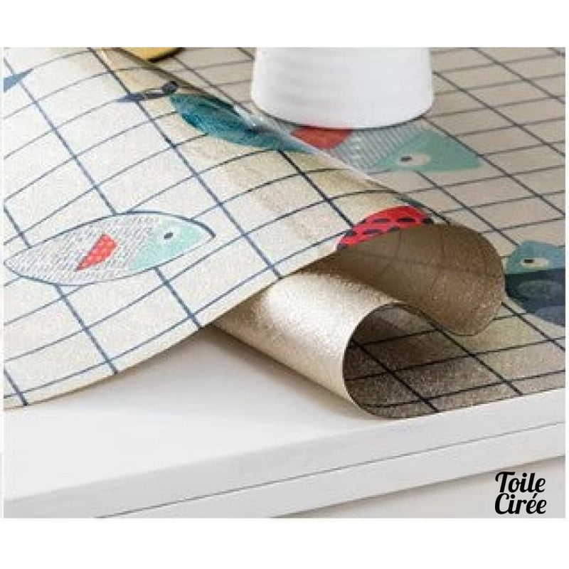 Toile cirée poissons