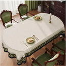 Toile cirée pour table ovale 150x230