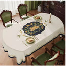 Toile cirée pour table ovale 180 140