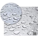 Toile cirée pvc ovale transparente