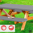 Toile cirée rectangulaire avec élastique