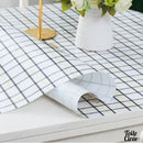 Toile cirée resistante ovale