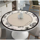 Toile cirée rétro florale